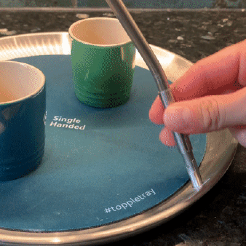 Topple Tray Self Balancing Serving Tray (Pre Order)