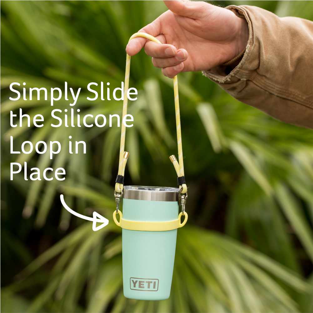 Bottle Sling Bottle strap Bottle carrier Stanley Sling Stanley Carrier Stanley Sling Stanley Accessory Stanley mug accessory Stanley Bottle accessory Yeti Mug accessory Yeti mug carrier