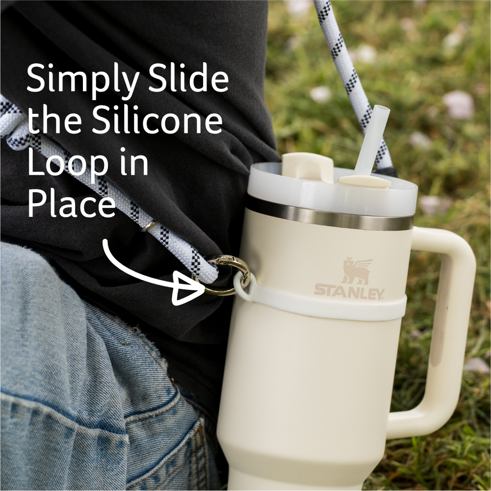 Bottle Sling Bottle strap Bottle carrier Stanley Sling Stanley Carrier Stanley Sling Stanley Accessory Stanley mug accessory Stanley Bottle accessory Yeti Mug accessory Yeti mug carrier